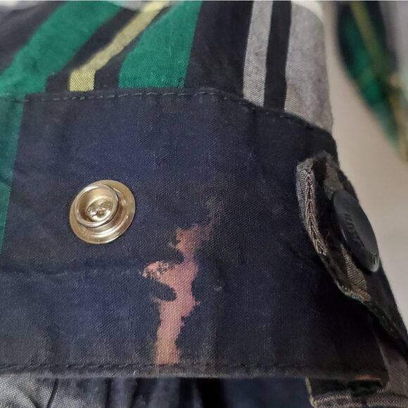 LAUREN Ralph Lauren Plaid Full-zip Drawstring Hooded Elastic Waistband Jacket M - Picture 16 of 16